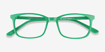 Vert Equality -  Coloré Acétate Lunettes de vue