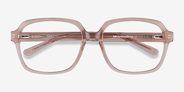 Clear Brown Tompkins -  Vintage Acetate Eyeglasses