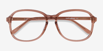 Brun Randy -  Vintage Acétate Lunettes de vue