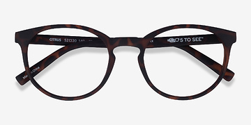 Warm Tortoise Citrus -  Plastique Lunettes de vue