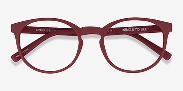 Crimson Citrus -  Plastic Eyeglasses