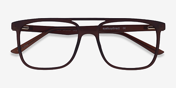 Matte Coffee Between -  Plastique Lunettes de vue
