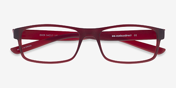 Dark Red Over -  Plastique Lunettes de vue