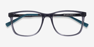 Clear Gray Freeze -  Plastic Eyeglasses