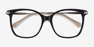 Black  Gold Celestial -  Metal Eyeglasses