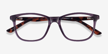 Purple Tortoise Paint -  Plastique Lunettes de vue