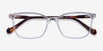 Clear Tortoise Travel -  Acetate Eyeglasses