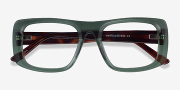 Clear Green Tortoise Sonny -  Acétate Lunettes de vue