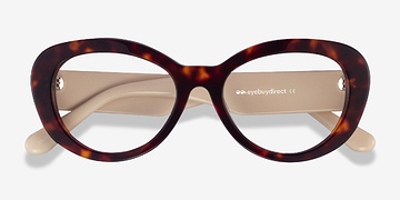 Tortoise & Cream Dahlia -  Acétate Lunettes de vue