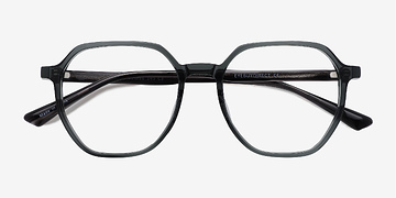 Clear Gray Tiki -  Geek Acétate Lunettes de vue