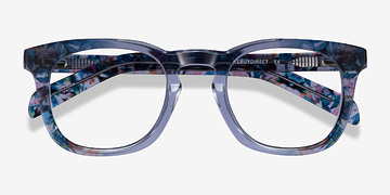 Cear Blue Floral Austral -  Acetate Eyeglasses