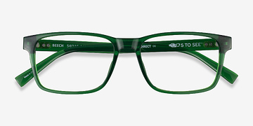 Clear Green Beech -  Plastique Lunettes de vue