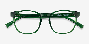 Clear Green Oakwood -  Plastique Lunettes de vue