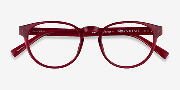 Clear Red Hawthorne -  Plastique Lunettes de vue