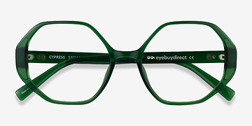 Clear Green Cypress -  Plastique Lunettes de vue