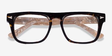 Tortoise Champagne Fluoresce -  Acetate Eyeglasses