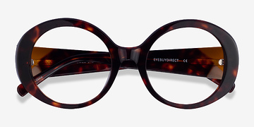 Tortoise Leda -  Acetate Eyeglasses