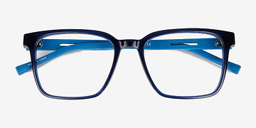 Clear Blue Mod -  Fibre de Carbone Lunettes de vue