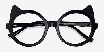 Black Gold Tonks -  Acetate Eyeglasses