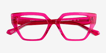 Crystal Fushia Pink Dionne -  Acétate Lunettes de vue