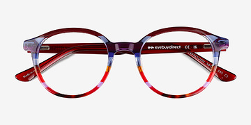 Red Blue Rainbow Expression -  Acétate Lunettes de vue