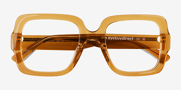 Crystal Brown Koru -  Eco Friendly Eyeglasses