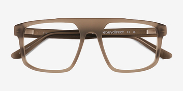 Frosted Gray Tempus -  Acetate Eyeglasses