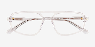 Crystal Clear Meditate -  Acetate Eyeglasses