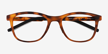Matte Tortoise Upward -  Plastic Eyeglasses