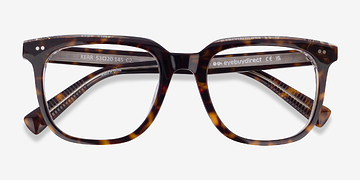 Tortoise Clear Kerr -  Acetate Eyeglasses