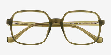 Clear Green  Lior -  Plastic Eyeglasses