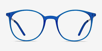 Bleu Tangent -  Légèreté Plastique Lunettes de vue