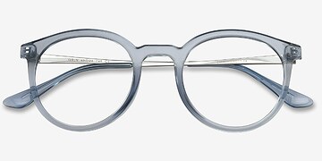 Clear Blue Grin -  Plastique Lunettes de vue