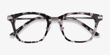 Gray Floral Candela -  Acetate, Metal Lunettes de vue