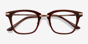 Burgundy Candela -  Acetate, Metal Lunettes de vue