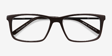 Brun Marvel -  Acetate, Metal Lunettes de vue
