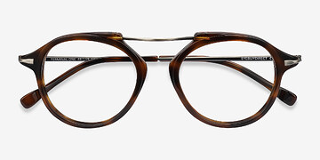 Tortoise Bronze Terminal One -  Acetate, Metal Lunettes de vue