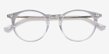 Transparent Luminous -  Vintage Acetate, Metal Lunettes de vue