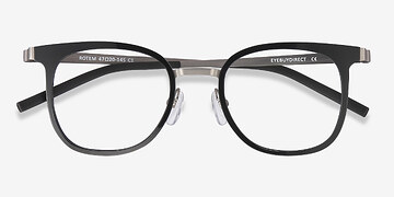 Noir Rotem -  Légèreté Acetate, Metal Lunettes de vue