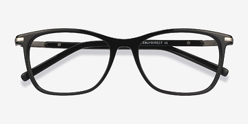 Black Field -  Acetate, Metal Eyeglasses