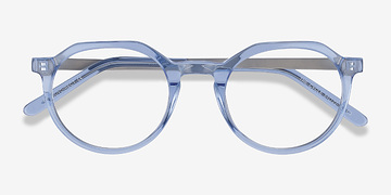 Blue The Cycle -  Fashion Acetate, Metal Eyeglasses