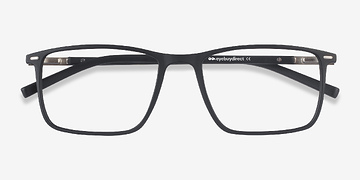 Black Simon -  Lightweight Plastic, Metal Eyeglasses