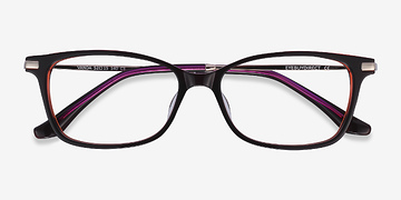 Rouge Vanda -  Légèreté Métal Lunettes de vue