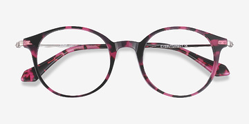 Pink Tortoise Jude -  Légèreté Métal Lunettes de vue