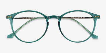 Emerald Green Amity -  Fashion Plastic, Metal Eyeglasses