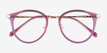 Cassis Hollie -  Mode Plastic, Metal Lunettes de vue