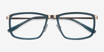 Teal  Gold Kairo -  Métal Lunettes de vue