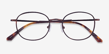 Tortoise Red Copper Otaku -  Métal Lunettes de vue