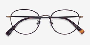 Tortoise Coffee Kofu -  Métal Lunettes de vue