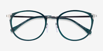 Teal Silver Light -  Métal Lunettes de vue